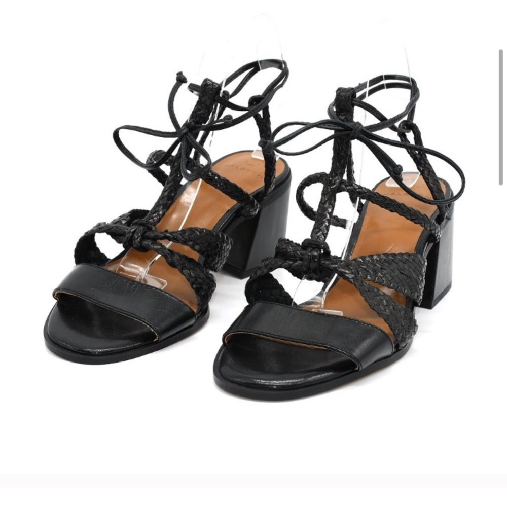 H by HALSTON, the Piper black sandals - Picture 2 of 8